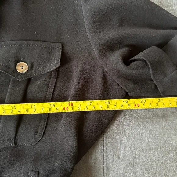 Raquel Dress in Black -- Size 8 US/ 40 FR - Picture 11 of 13